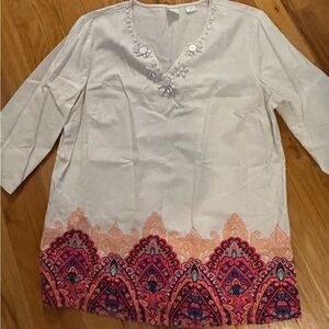 Emma James Linen Tunic